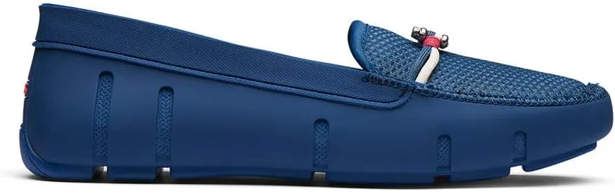 SWIMS Womens Loafers, Riva Shoes for Women, Casual Beach Loafer, Comfortable Summer Shoe, Stylish Lightweight Walking Footwear, Quick Dry Breathable Eco Friendly Footbed (Navy,5)