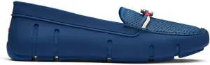SWIMS Womens Loafers, Riva Shoes for Women, Casual Beach Loafer, Comfortable Summer Shoe, Stylish Lightweight Walking Footwear, Quick Dry Breathable Eco Friendly Footbed (Navy,5)
