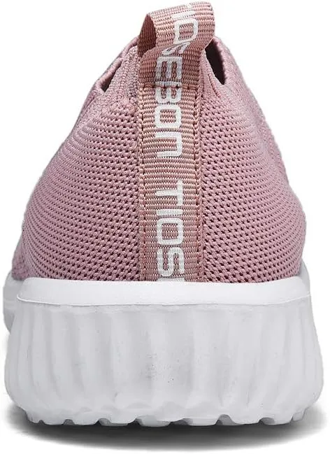 TIOSEBON Women's Athletic Walking Shoes Slip On Casual Mesh-Comfortable Tennis Workout Sneakers