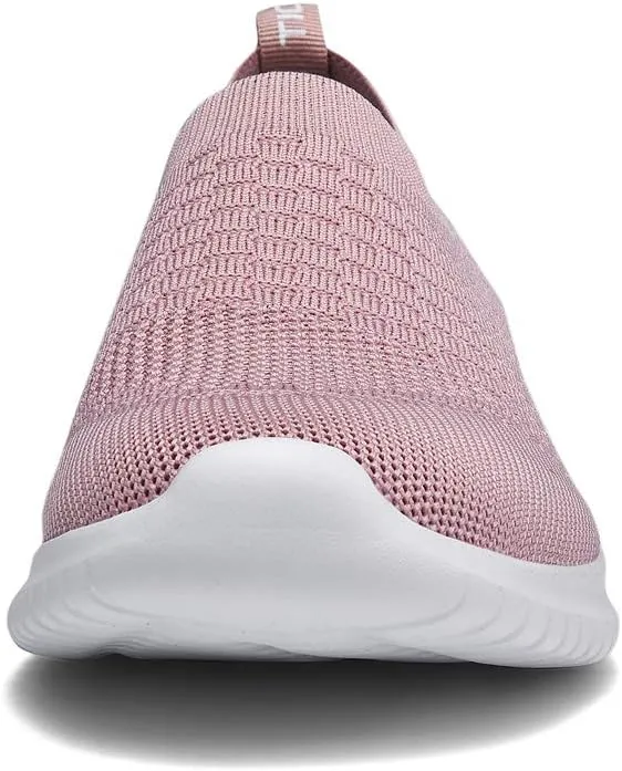 TIOSEBON Women's Athletic Walking Shoes Slip On Casual Mesh-Comfortable Tennis Workout Sneakers
