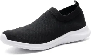 TIOSEBON Women's Athletic Walking Shoes Slip On Casual Mesh-Comfortable Tennis Workout Sneakers