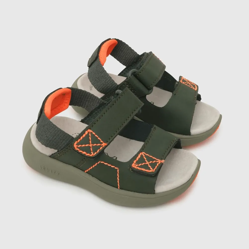 Toddler Boys Buckle Sandals - Ultimate Comfort Open Toe with Adjustable Back Strap - Perfect Fit & Style for Young Enthusiast Adventurers
