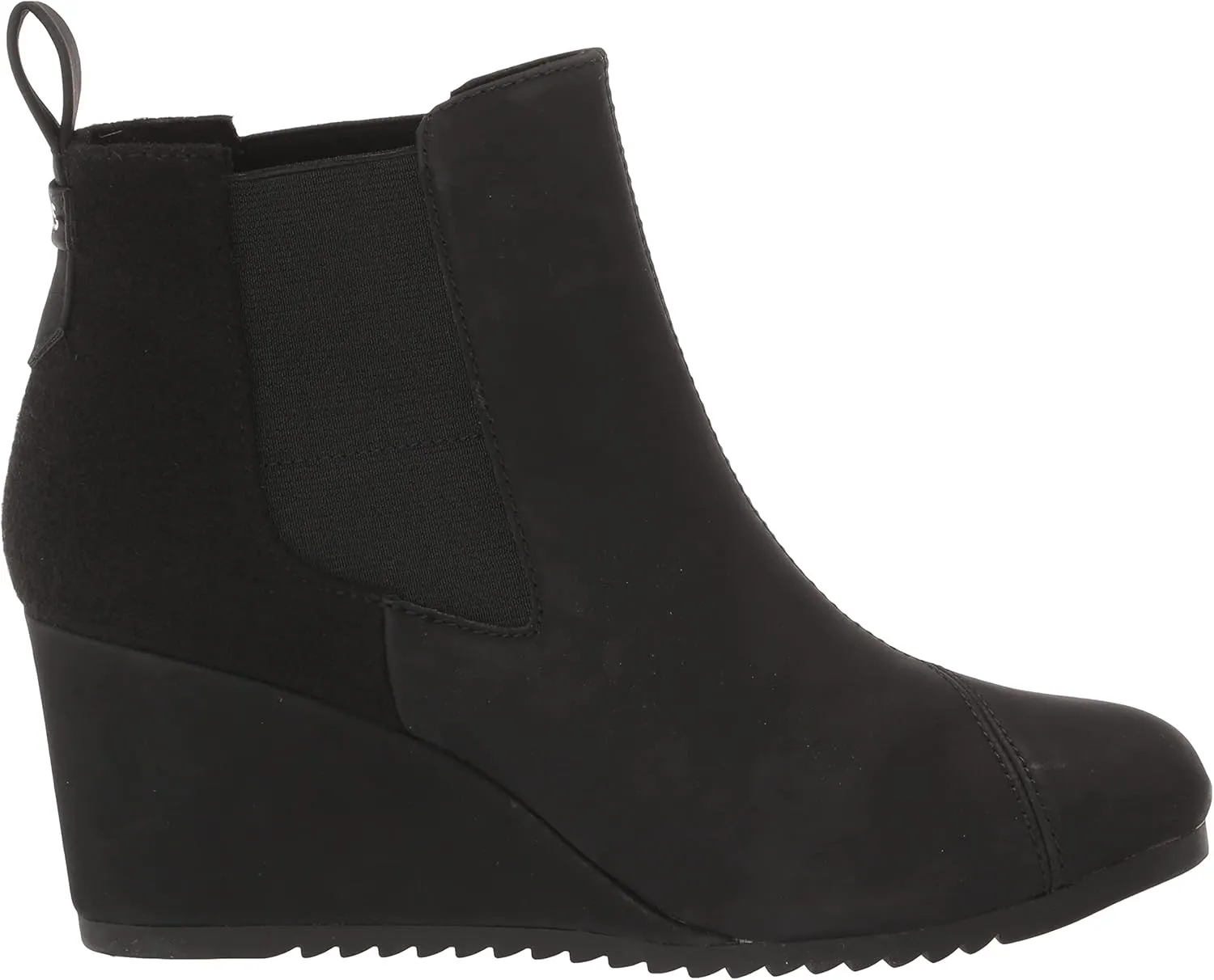 TOMS Women's Bailey Ankle Boots,Suede/Textile/Leather – Booties for Women