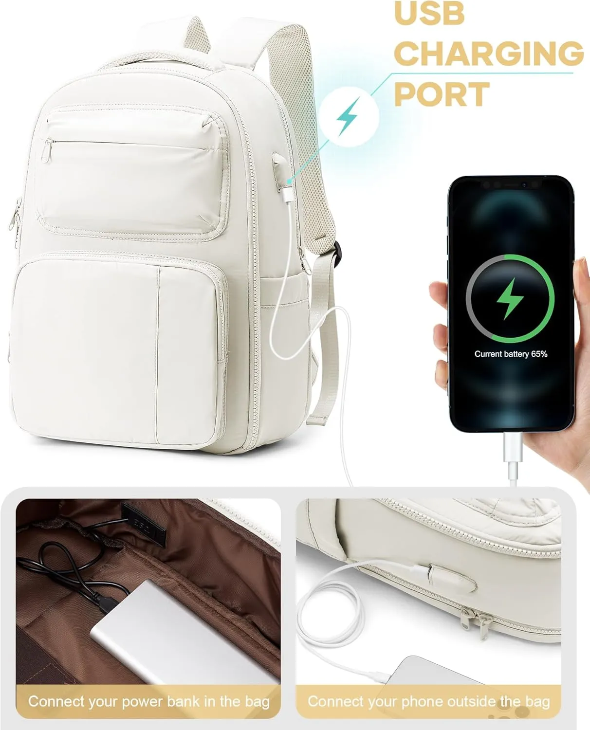 Travel Backpack For Women,Carry On Backpack Airline Approved,Laptop Work Backpacks For Men,Personal Item Travel Bag