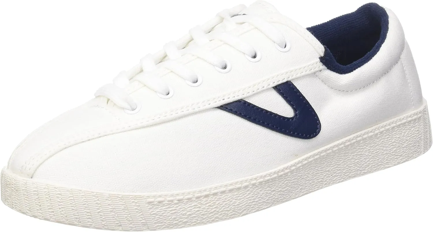 TRETORN Women's Nylite Plus Canvas Sneakers White/Navy