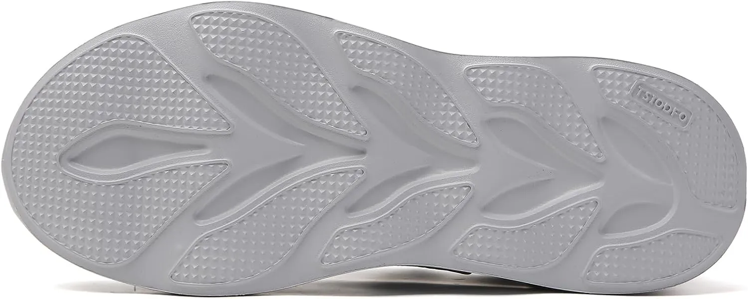 TSIODFO Men's Walking Shoes Slip On Athletic Running Tennis Sneakers