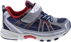 TSUKIHOSHI 3570 STORM Strap-Closure Machine-Washable Child Sneaker Shoe with Wide Toe Box and Slip-Resistant, Non-Marking Outsole - For Toddlers and Little Kids, Ages 1-8