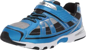 TSUKIHOSHI 3570 STORM Strap-Closure Machine-Washable Child Sneaker Shoe with Wide Toe Box and Slip-Resistant, Non-Marking Outsole - For Toddlers and Little Kids, Ages 1-8
