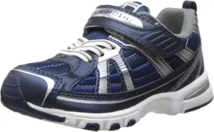 TSUKIHOSHI 3570 STORM Strap-Closure Machine-Washable Child Sneaker Shoe with Wide Toe Box and Slip-Resistant, Non-Marking Outsole - For Toddlers and Little Kids, Ages 1-8