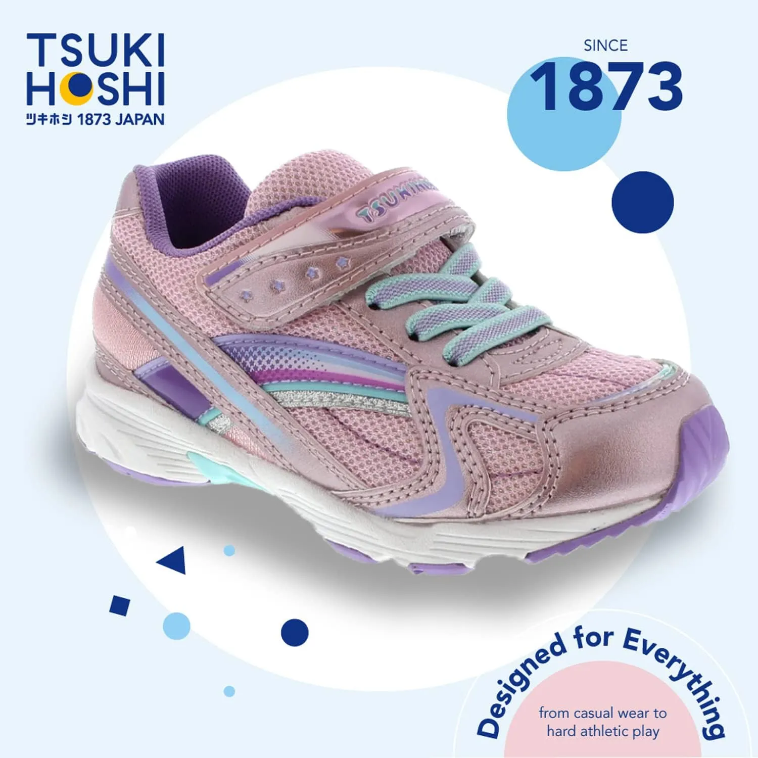 TSUKIHOSHI Girl's Glitz (Toddler/Little Kid) Sneaker