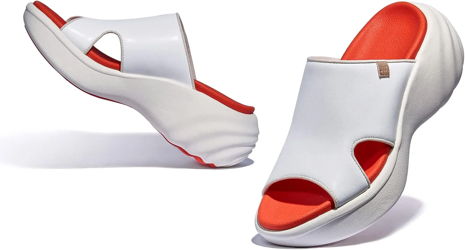 UIN Women's Summer Chunky Platform Slide Wedges Sandal Comfortable Art Travel Shoes Sitges Ⅲ