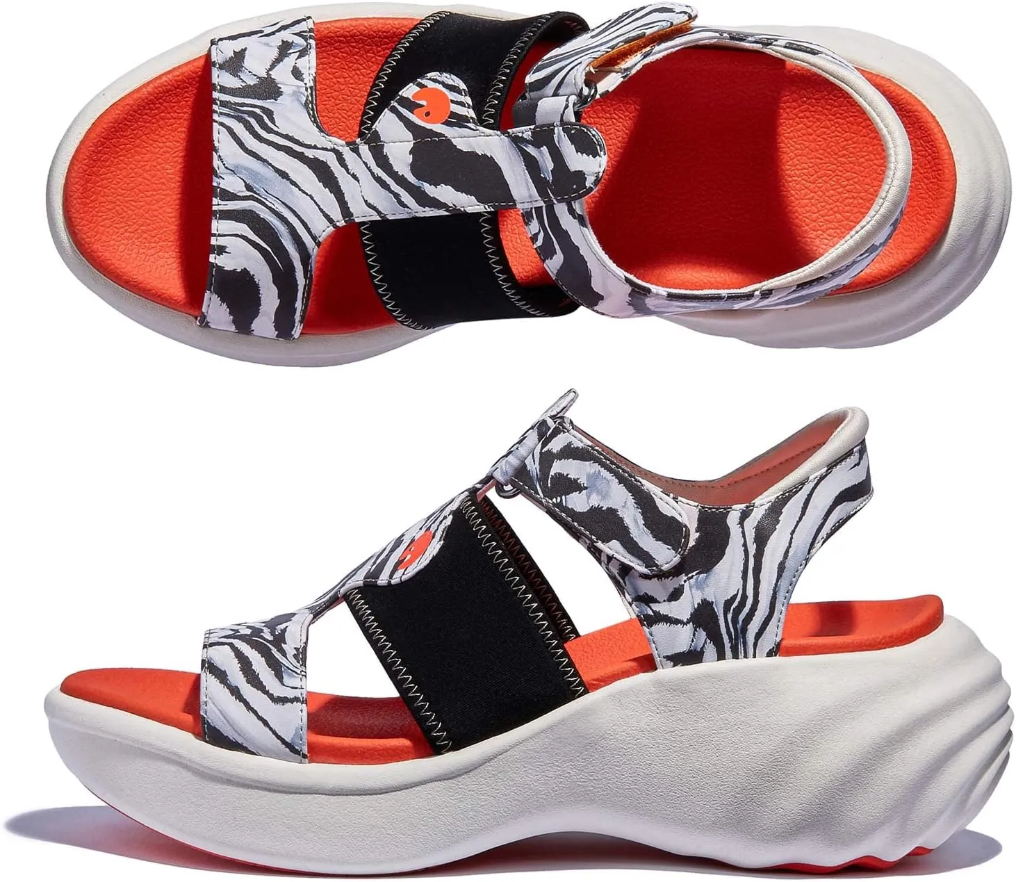 UIN Women's Summer Chunky Platform Wedges Sandals Comfortable Art Travel Shoes Sitges Ⅰ