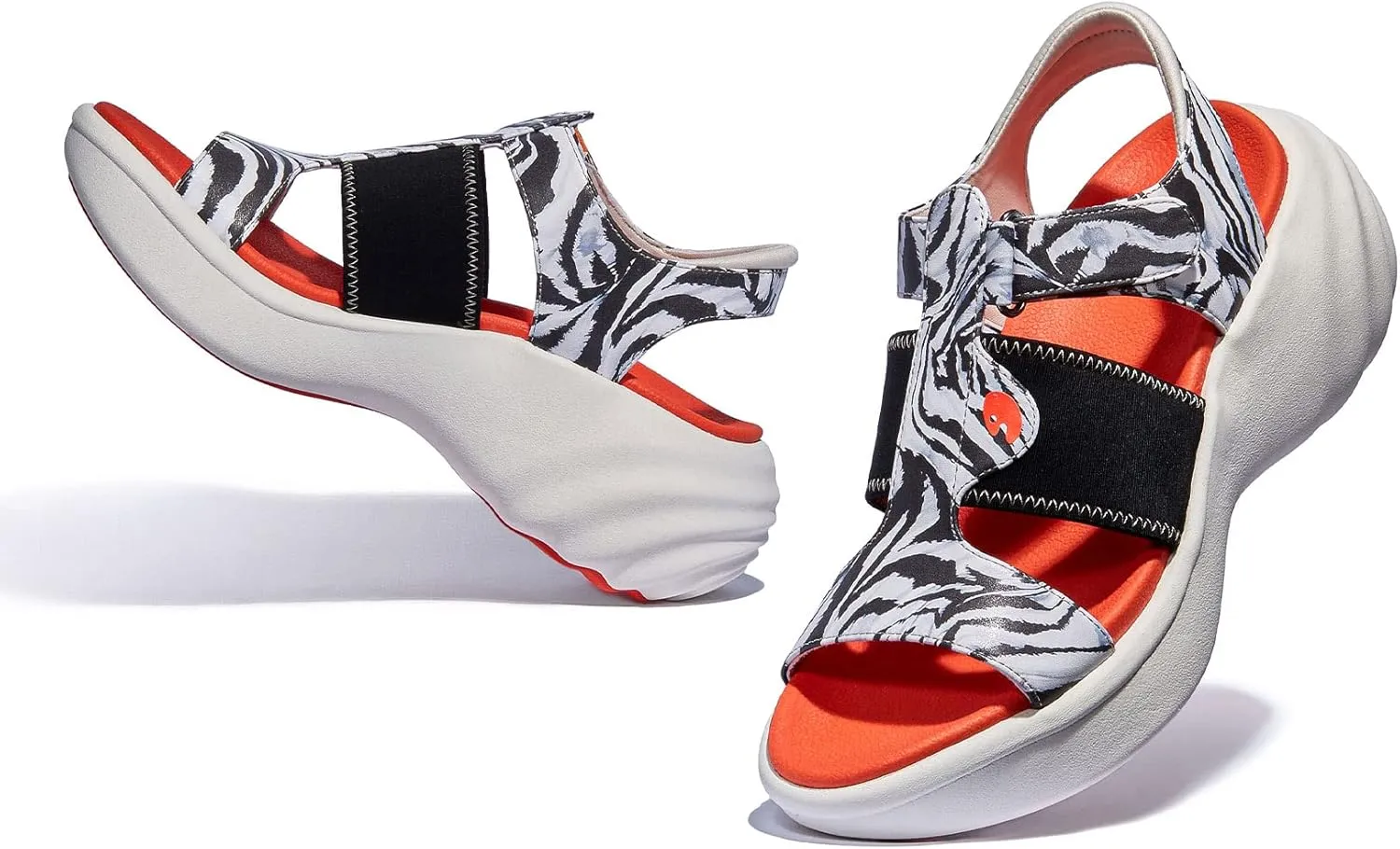 UIN Women's Summer Chunky Platform Wedges Sandals Comfortable Art Travel Shoes Sitges Ⅰ