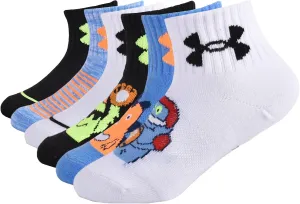 Under Armour Boys' Multi Pack Quarter Sock