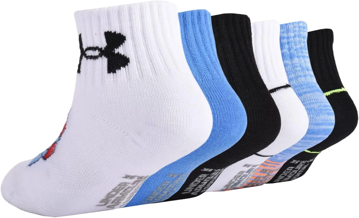 Under Armour Boys' Multi Pack Quarter Sock