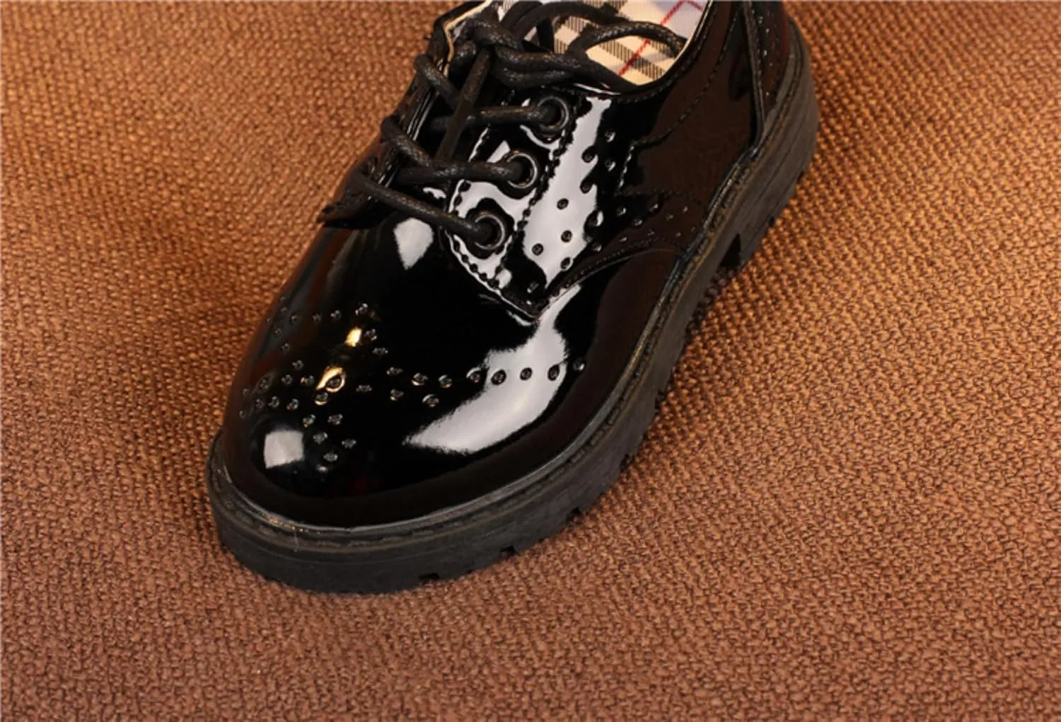 Unisex Kids' Classic Lace-Up Oxford Shoes, Comfortable School Uniform Dress Loafers (Toddler/Little Kid/Big Kid)