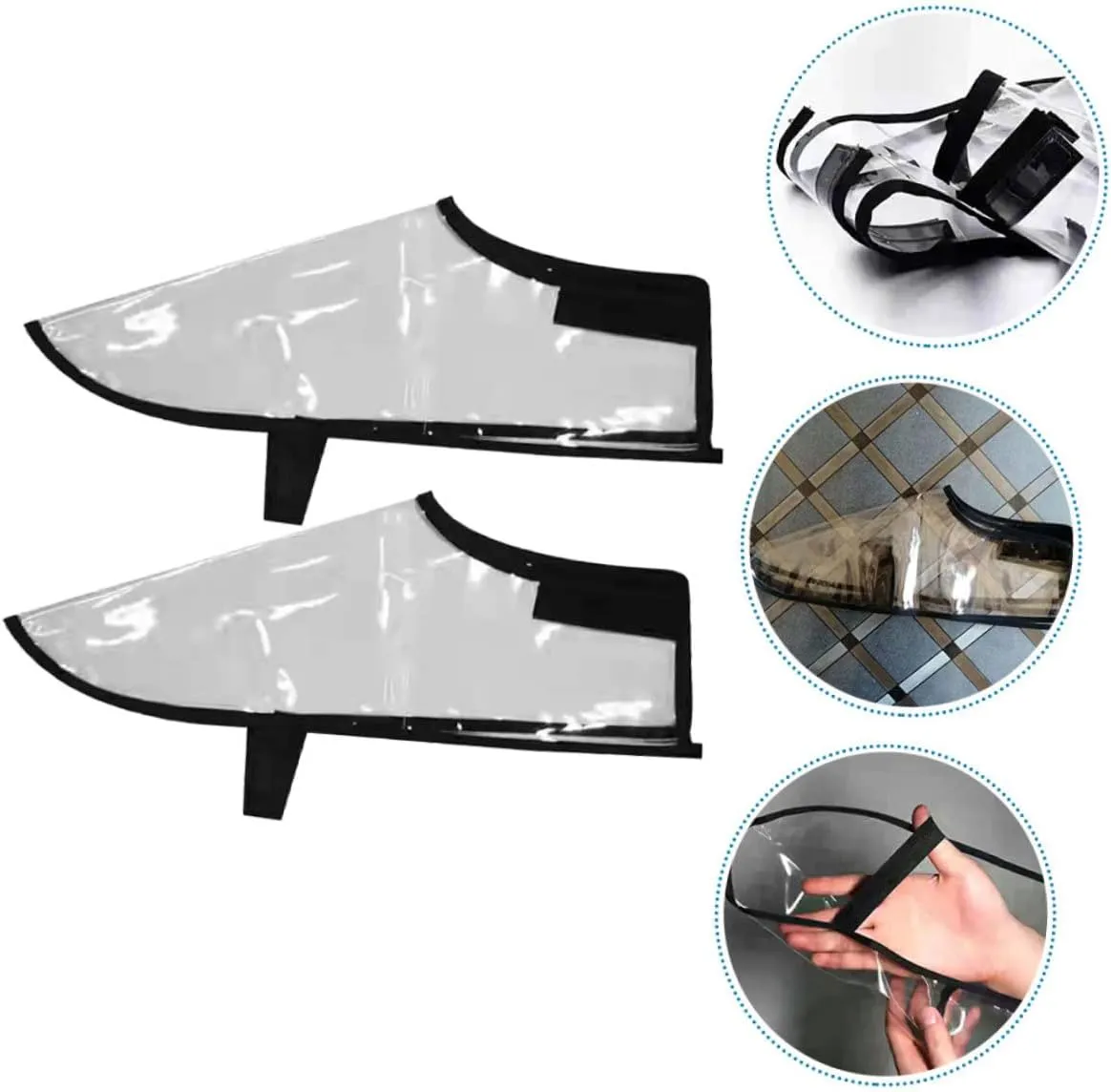 UPKOCH Shoe Covers for Rain and Anti-slip for Travel and Snowproof Protection