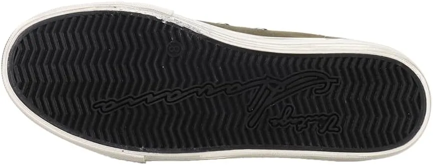 Vintage Havana Womens Alive Metallic Glitter Slip On Sneakers Shoes Casual - Gold, Green