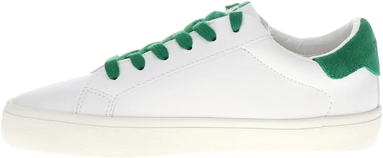 Vintage Havana Womens Original Perforated Lace Up Sneakers Shoes Casual - Green, White