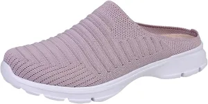 Walking Tennis Shoes for Women Breathable Knitted Mesh Non Slip Sneakers Fashion Couple Matching Walking Shoes