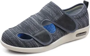 W&LESVAGO Diabetic Shoes for Women, Air Cushion Lightweight Comfy Sandals Walking Shoes for Elderly Swollen Feet Indoor/Outdoor