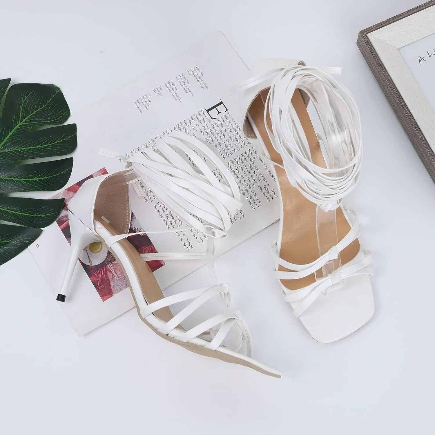 Wedge Sandals, Women's Summer, Summer Sandals with Heel, Slip On Ankle Boots, Beach Shoes, Outdoor Spring Flip Flops for Women,