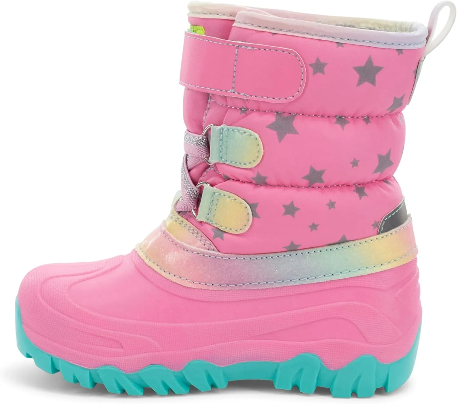 Western Chief Kids Ascend Faux Fur Cold Weather Boots – Waterproof Winter Boots for Girls & Boys – Warm, Cozy & Reflective for Snow Adventures