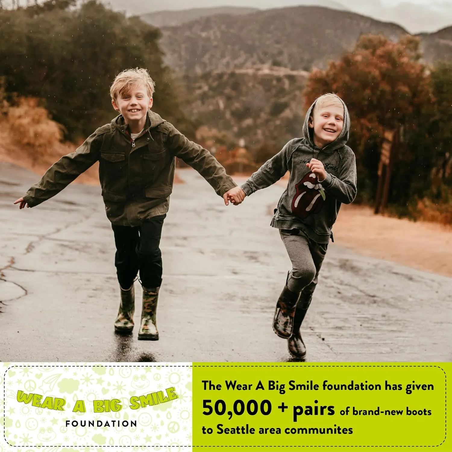 Western Chief Kids Waterproof Light Up Rain Boots With Handles for Easy On and Off for Boys and Girls