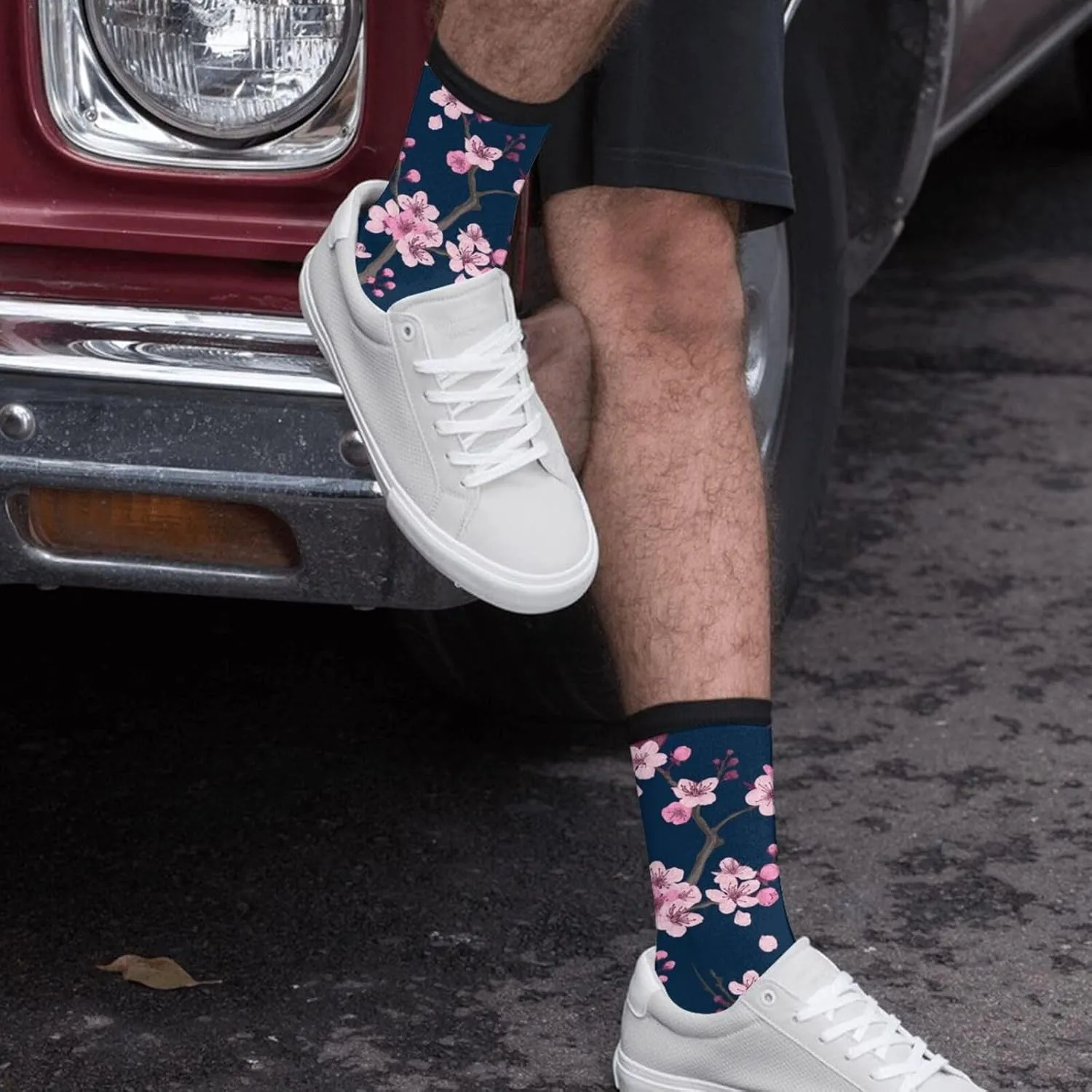 White Black Grey Gooses Casual Unisex Novelty Fun Crew Socks Fashion Comfortable Men And Women Crazy Dress Socks