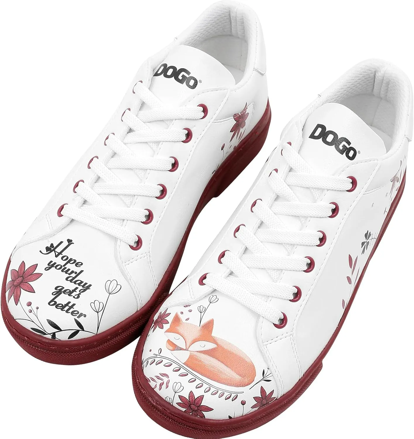 White Sneakers for Women - Handmade Women's Fashion Sneakers, Vegan Leather and Unique Design, Comfortable Shoes for Women, Ace Sneakers