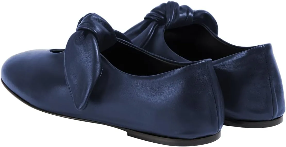 Women Comfortable Closed Round Toe Bowknot Loafer Flats Slip on Cutout Penny Loafers Fashion Daily Commuting Driving Shoes Size 4-16 US