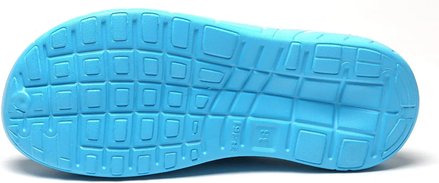Women Garden Clogs Shoes Unisex Mesh Breathable Slippers Lightweight Summer Beach Sandals Walking Shoes