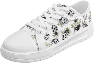 Women's Casual Fashion Canvas Sneakers Hand Free Low-Top Sneakers Lightweight Slip-On Loafers Walking Driving Shoes