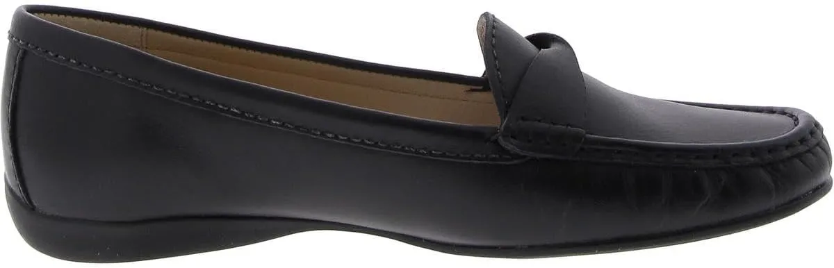 Women's Genuine Leather Casual Comfort Slip on Loafers