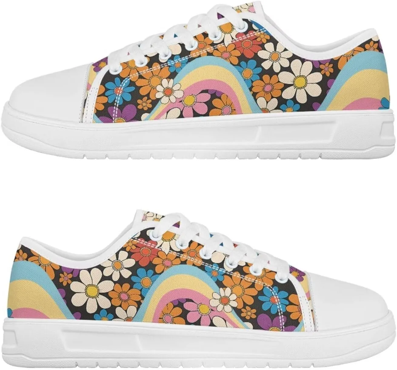 Womens Loafers Shoes Casual Slip-On Canvas Shoes Breathable Sneakers for Women Low Top Sneakers 5.5-13.5