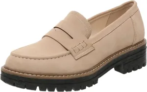 Womens Loafers Shoes Platform Chunky Penny Loafer Lug Sole Comfortable Slip On Work Office Business Casual Dress Shoes, US Size 5-11