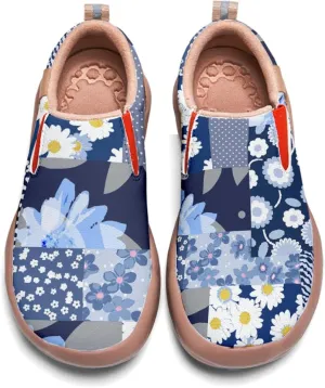 Women's Painted Loafers Slip-On Walking Travel Shoes Ladies Floral Art Sneakers
