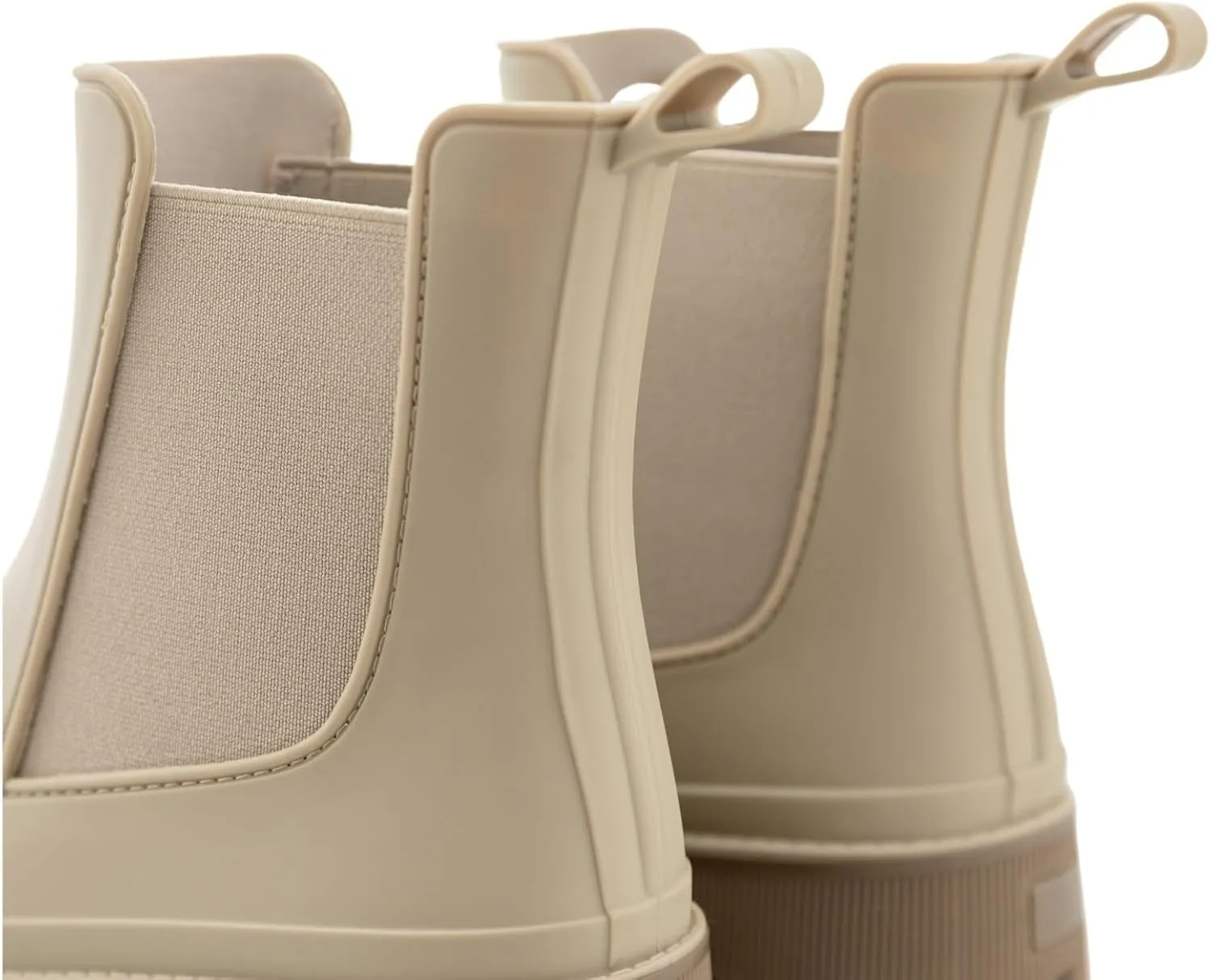Women's Short Rain Boots Waterproof Chelsea Rain Boots For Ladies