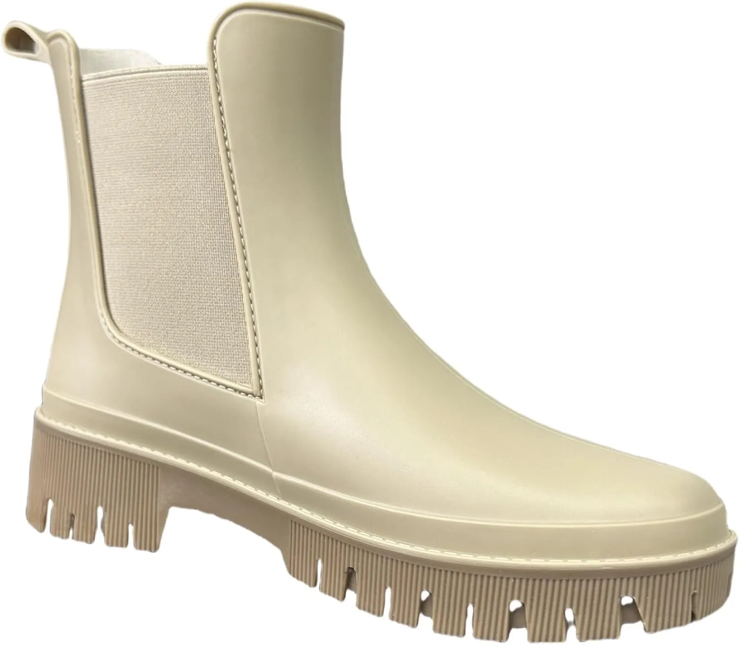 Women's Short Rain Boots Waterproof Chelsea Rain Boots For Ladies