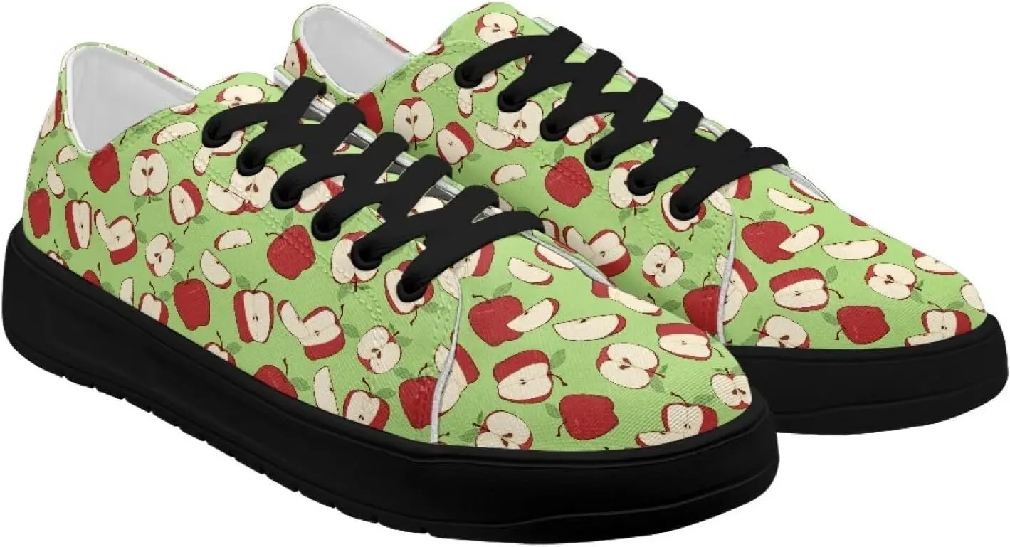 Women's Slip On Canvas Tennis Shoes Low Top Fashion Sneakers Casual Flats Walking Shoes Comfy Loafers US 5.5-13.5