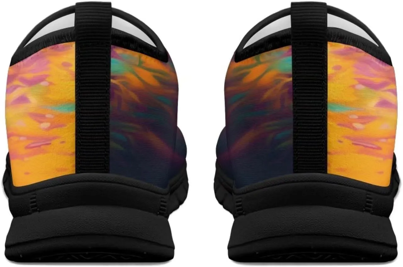 Womens Slip On Shoes Casual Art Painting Walking Shoes for Women
