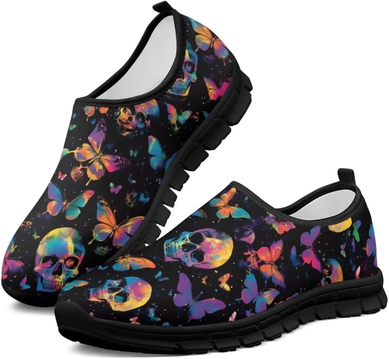 Womens Slip On Shoes Casual Art Painting Walking Shoes for Women