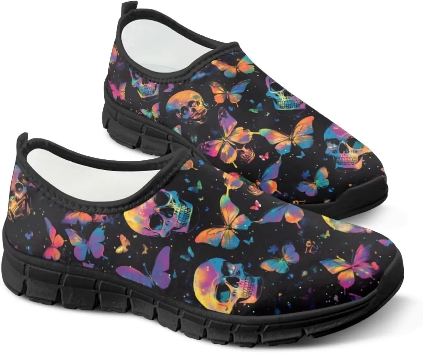 Womens Slip On Shoes Casual Art Painting Walking Shoes for Women