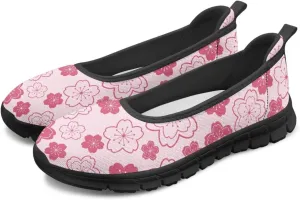 Women's Slip on Shoes Printed Lightweight Walking Shoes Stylish Loafers Non Slip Shoes Low-top Casual Shoes SizeUS 6-11