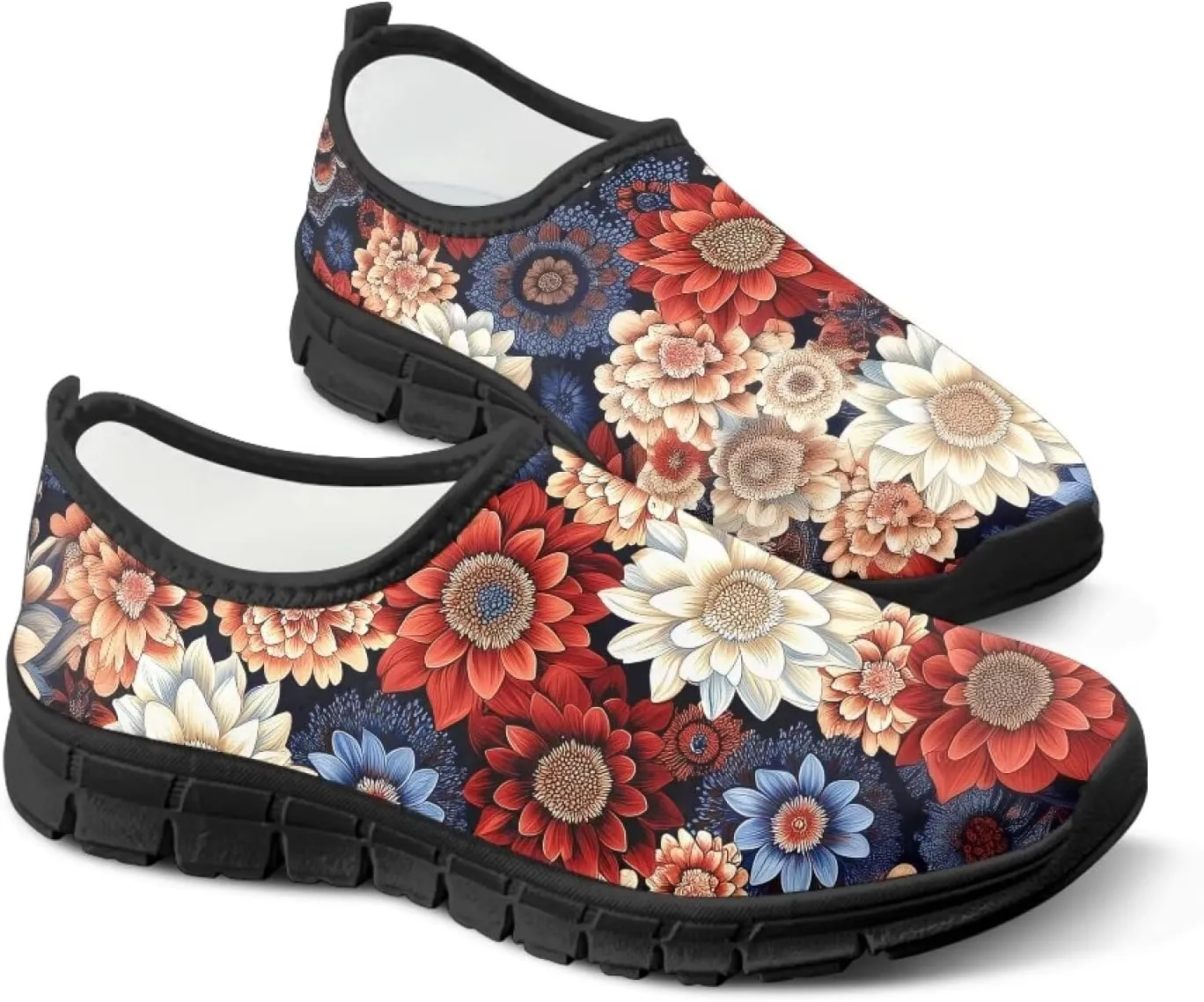 Womens Slip On Sneakers Lightweight Womens Casual Fall Shoes for Travel