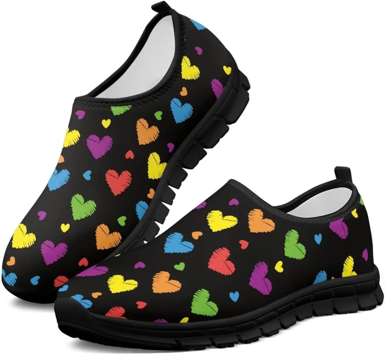 Womens Slip On Sneakers Lightweight Womens Casual Fall Shoes for Travel