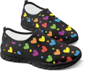 Womens Slip On Sneakers Lightweight Womens Casual Fall Shoes for Travel