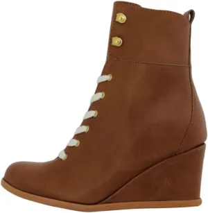 Women's Vegan Posh Wedge Boots