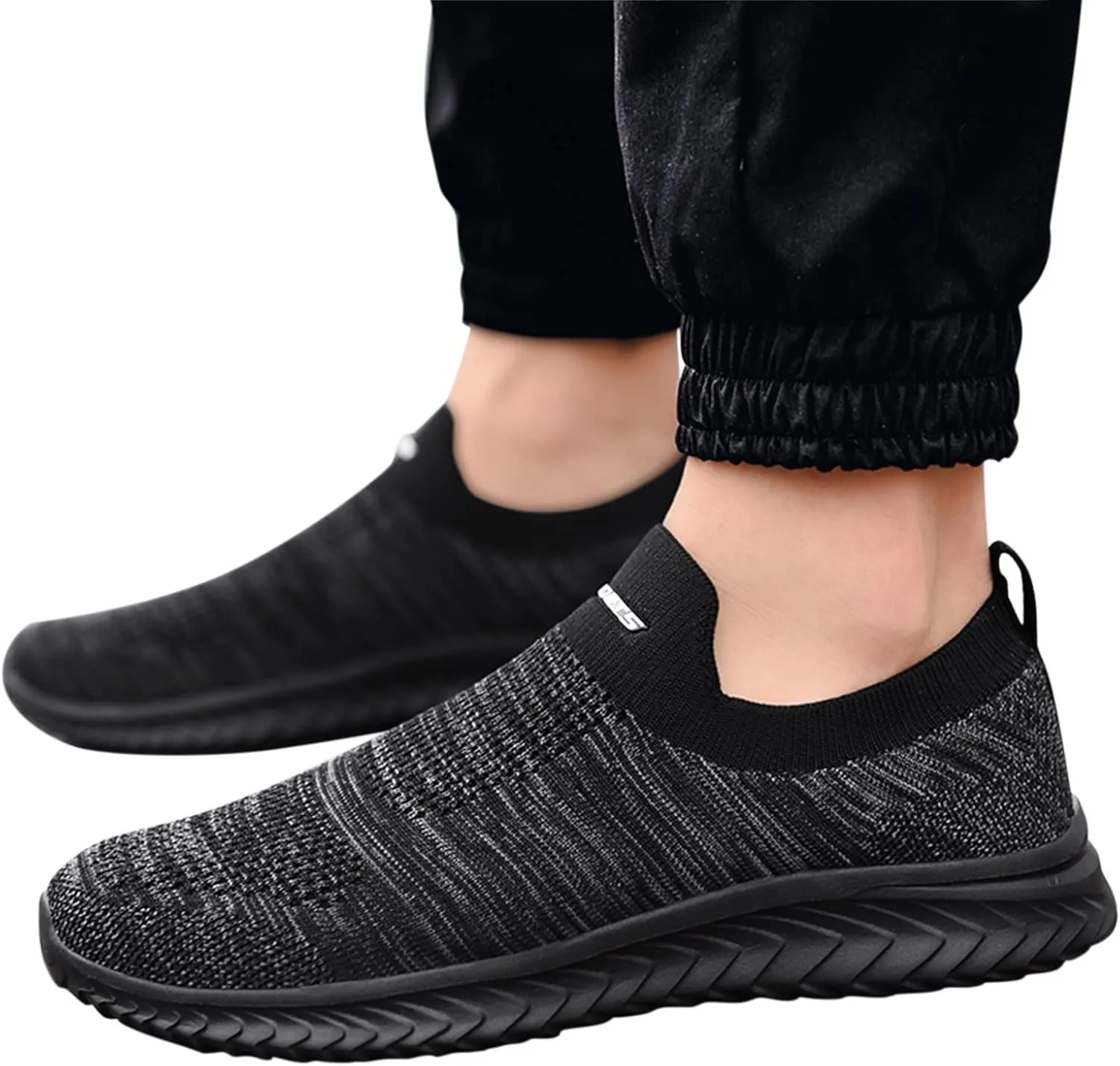 Womens Walking Shoes Sock Casual Ladies Fashion Sneakers Walking Shoes Women Lightweight Casual Shoes Trendy Platform Sneakers Slip On Tennis Shoe Cross Trainer Shoe