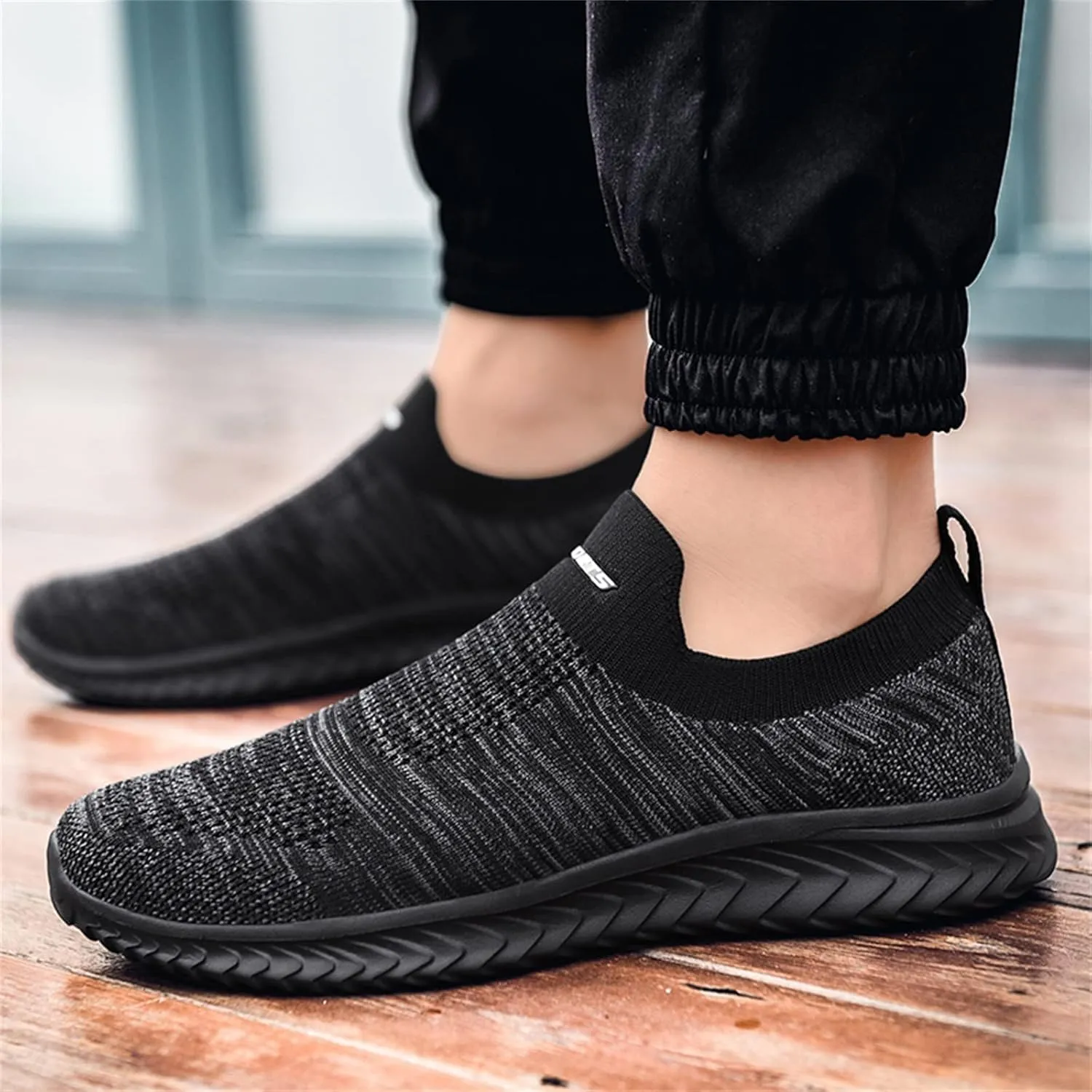 Womens Walking Shoes Sock Casual Ladies Fashion Sneakers Walking Shoes Women Lightweight Casual Shoes Trendy Platform Sneakers Slip On Tennis Shoe Cross Trainer Shoe
